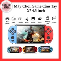 Máy chơi game cầm tay X7 màn hình 4.3 inch 8gb có sẵn 900 game, xem phim, nghe nhạc, tải game, có sẵn thẻ nhớ