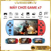 Máy chơi game cầm tay X7 màn hình 4.3 inch 8gb có sẵn 900 game, chơi game, xem phim, nghe nhạc, tải game, có sẵn thẻ nhớ