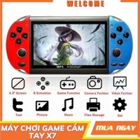 Máy chơi game cầm tay X7 màn hình 4.3 inch 8gb - 900 game , chơi game , xem phim , nghe nhạc-Bảo Hành 12 Tháng