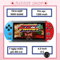 Máy chơi game cầm tay X7 Plush màn hình 4.3 inch-900 game , nghe nhạc , chơi game , xem phim , đọc sách MG05