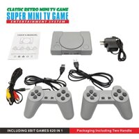 Máy Chơi Game Cổ Điển NES Classic 620 Trò Chơi 2 Tay Cầm HD TV Game contra, Mario , đua xe , xe tăng , xếp gạch