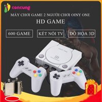 Máy chơi game cổ điển trên Tivi cổng AV sẵn 600 trò Tăng 2 bộ tay game cho 2 người rẻ hơn nhiều máy chơi game khác