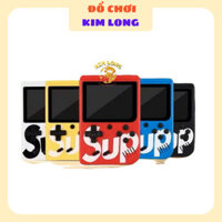 MÁY CHƠI GAME DI ĐỘNG CẦM TAY MINI SUP 400 IN 1 RETRO 400 TRÒ CHƠI KẾT NỐI TV PIN SẠC QUÀ TẶNG CHO BÉ