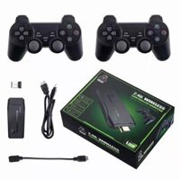 Máy Chơi Game Điện Tử 4 Nút Game Stick HDMI 3000+/10000+ Trò Chơi, Kết nối HDMI, 4K kết nối với ti vi, 32GB/64GB