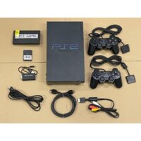 Máy Chơi Game Playstation PS2 FAT 500GB Sẵn Game Full PS2 PS1 GBA SNES 4Nut... Đầy Đủ Phụ Kiện