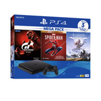 Máy chơi game Sony Playstation 4 Slim Mega Pack CUH-2218B MEGA3 Black