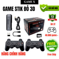Máy chơi game Stick X2 Plus chuyên chơi game 3D PSP PS1, Ram 1G Chip S905 gồm 40.000 game và có 2 tay cầm mới 2024