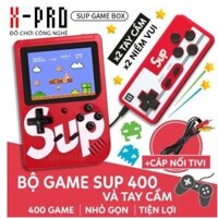 Máy Chơi Game Sup 400 Game In 1 Retro Kèm Tay Cầm Chơi Game 2 Người