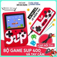 Máy Chơi Game Sup 400 Kèm Tay Cầm Dành Cho 2 Người, Màn hình rộng, kết nối với TV, Nạp năng lượng theo chu kỳ (APS)