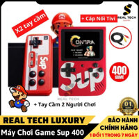 Máy Chơi Game Sup Plus 400 trò chơi kèm tay cầm mini cầm tay điện tử 2 người chơi kết nối tivi bảo hành 12 tháng