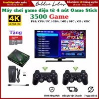 Máy chơi game super mini Stick HDMI PS3000, + 50 game mới tải thêm, máy chơi game cầm tay không dây