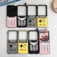 Máy chơi Game tay cầm 3D Retro Họa tiết Nokia Tương thích cho Motorola Moto Razr 50 Ultra Ốp lưng silicon mềm Vỏ bảo vệ chống sốc gấp cá tính Vỏ điện thoại sáng tạo