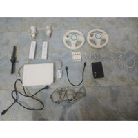 Máy chơi game Wii nội địa Nhật, full phụ kiện và ổ cứng 320GB chứa game hay nhất