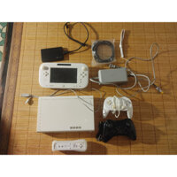 Máy chơi game Wii U + đầy đủ bộ tay cầm + ổ cứng