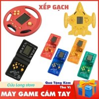 Máy Chơi Game Xếp Gạch Cầm Tay Màn Hình LCD Nhạc Game Thập Niên 80 90 Vui Nhộn 4 nút máy game cổ điển(Free ship)