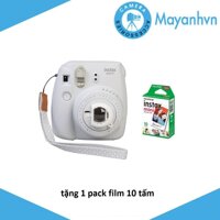 Máy chụp ảnh lấy ngay Fujifilm Instax mini 9 - Tặng kèm 1 hộp giấy in FujiFilm 10 tấm - Hãng phân phối chính thức