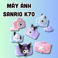 Máy Chụp Ảnh, Quay Sanrio K70 Tặng Thẻ Nhớ, Camera HD 1080 Cho Bé Hình Kuromi, Hello Kitty Dễ Thương (JA SHOP)