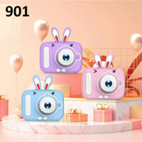 Máy chụp hình mini kỹ thuật số cho bé, Máy Ảnh Chụp Hình 901, Máy ảnh chụp hình cho bé A3 hình gấU