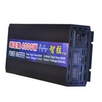 Máy chuyển điện sin chuẩn 4000w 24v có màn hình bên hông