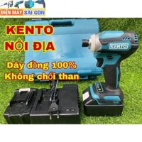 Máy chuyên vít pin KENTO NỘI ĐỊA   KHÔNG CHỔI THAN chón hãng cực xịn ĐIỆN MÁY SÀI GÒN