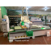 Máy CNC cắt gỗ MDF 1 đầu 1325 hệ điều hành Shanglong Tiếng Việt