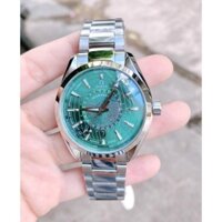 [Máy cơ - Automatic ] Đồng hồ nam omega máy cơ cao cấp - Bản mặt địa cầu - Bảo hành 24 tháng chống nước