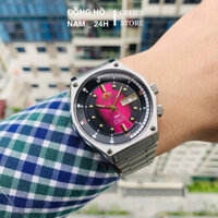 (Máy Cơ) Đồng Hồ Nam Orient SK Mặt Lửa Huyền Thoại Size 42mm Máy Nhật Dây Thép Đúc Đặc Chống Nước Có Lịch