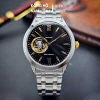 (Máy Cơ) Đồng Hồ Nam - Tự Động Automatic Lộ Máy Dây Thép Đặc ORT N016 Trẻ Trung, Năng Động, Đẳng Cấp