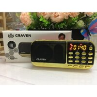 Máy Craven CR 836S (2 Pin) Máy Nghe Pháp, Niệm Phật, Nhạc Mp3, Loa Thẻ Nhớ, Tụng Kinh Phật, Đài FM