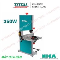 Máy cưa bàn TOTAL TS730301, công suất 350W máy cưa gỗ kích thước bàn cắt 300x300mm, chiều dài lưỡi 1511mm - CHÍNH HÃNG