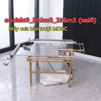 Máy cưa bàn trượt 2 lưỡi  MD3C