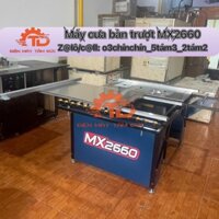 Máy cưa bàn trượt mini 2 lưỡi MX2660