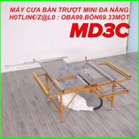 Máy cưa bàn trượt MiNi đa năng 2 lưỡi cắt MD3C