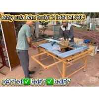 Máy cưa bàn trượt mini, Modell MD3C (đầy đủ các chức năng cắt và có thể gấp gọn mang đi công trình )