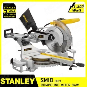 Máy cưa cắt đa góc trục trượt Stanley SM18
