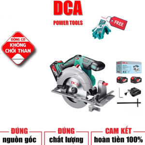 Máy cưa đĩa dùng pin DCA ADMY165BM