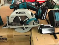 MÁY CƯA ĐĨA DÙNG PIN 165MMBL18V 680W 01 ĐẾ SẠC NHANH 02 PIN 4.0AH MAKITA DHS680RMJ- HÀNG CHÍNH HÃNG