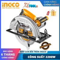 Máy cưa gỗ cầm tay INGCO CS2358 Máy cưa đĩa công suất 2200W, điện thế 220v, kích thước lưỡi 235x25.4mm, tốc độ 3800rpm