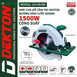 Máy cưa gỗ Dekton DK-185