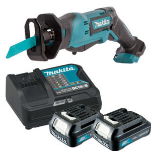 Máy cưa kiếm 50/50mm dùng pin 12Vmax Makita JR103DSYE