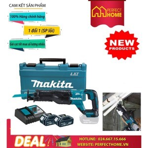 Máy cưa kiếm dùng 2 pin 18V Makita DJR360RT2