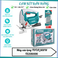 Máy cưa lọng cầm tay INGCO JS80028 TOTAL TS2081006 800W dùng điện 220v-50hz, máy cưa sọc tặng kèm 5 lưỡi cưa
