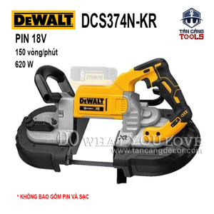 Máy cưa vòng dùng pin Dewalt DCS374N-KR