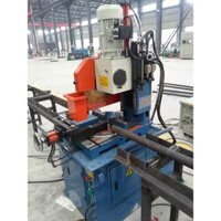 Máy cưa vòng kim loại 425AV Máy cắt bán tự động thủy lực Máy cắt ống trượt thức ăn máy cưa tròn may phat co máy xén giấy Máy cắt kim loại