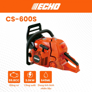 Máy cưa xích chạy xăng Echo CS600S