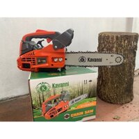 Máy cưa xích chạy xăng mini KAVANNI KV2500 đủ phụ kiện dùng để cắt tỉa cành