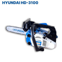 Máy cưa xích chạy xăng mini 1HP HYUNDAI HD-3100 (Lam 12″, xích Oregon 22.5 mắc)