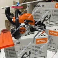Máy cưa xích chạy xăng STIHL MS 180 Công Nghệ Chính Hãng Đức
