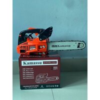 Máy cưa xích chạy xăng tay cụt Kamastsu mini cầm tay 25cc máy cưa xích cưa gỗ nhẹ khỏe