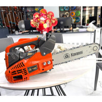 máy cưa xích mini máy cưa xích chạy xăng kavani 2500 - máy cưa cụt